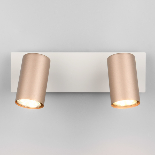 Sufitowa lampa regulowana VANTOS DL265802400 Trio tuby metalowe brązowe białe