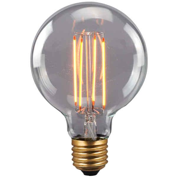 Dekoracyjna ŻARÓWKA retro 6806125-RB Italux LED G120 E27 kulka 6W 420lm 230V 2200K biała ciepła