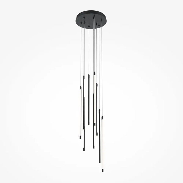 Zwisająca lampa Lightstick MOD236PL-L54B3K LED 46W 3000K sople czarne
