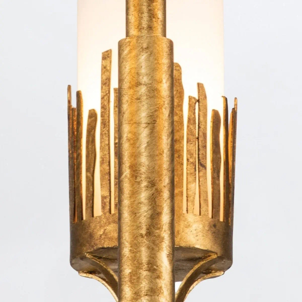 Potrójna lampa wisząca Sawgrass QN-SAWGRASS-3-DG-O tubki białe złote