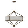 Minimalistyczna lampa wisząca Zundo Chocco 60 OR85846 brązowy