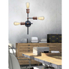 Plafon KIRIMU 33-66893 industrialna żarówki bulbs sticks loft czarna
