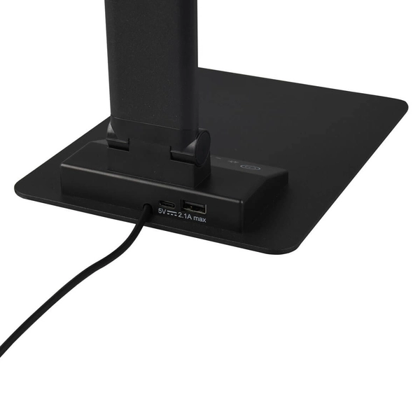 Ledowa lampka biurkowa Travis 545310132 6W 3000-6500K dotykowa czarna