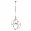 Lampa zwisająca kula Vienna 73108 Endon metalowa przezroczysta chrom