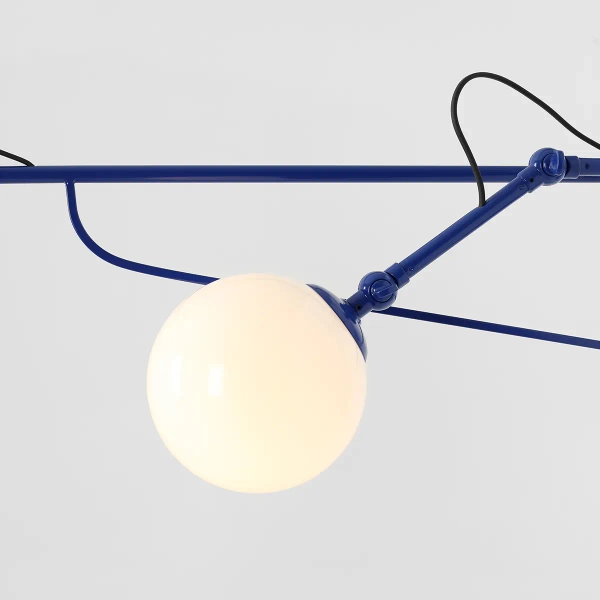 Kierunkowy kinkiet ścienny SOHO 1105D25 z regulacją kobaltowy