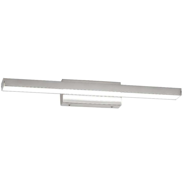 Kinkiet LAMPA łazienkowa JOHN 5897 Rabalux metalowa OPRAWA belka ścienna LED 12W 4000K IP44 chrom biała