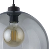 Jednopunktowa lampa wisząca kula Cubus 4292 TK Lighting przydymiona