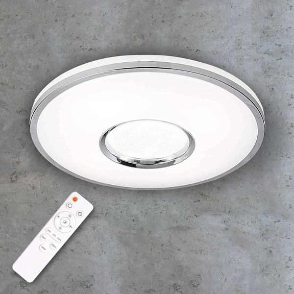 Plafon LAMPA sufitowa LEON 310781 Polux okrągła OPRAWA metalowa LED 36W 2700-6500K biała