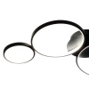 Lampa sufitowa pierścienie UNIVERSE ML1047 30W 4000K do salonu czarna