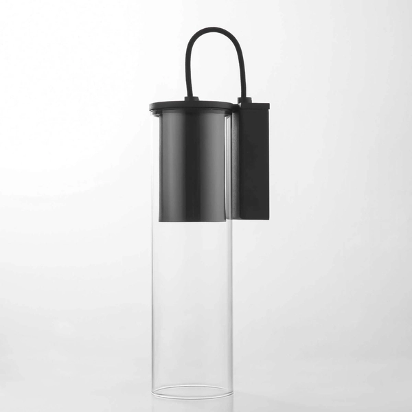 Przyścienna lampa Manacor LP-232/1W BK do salonu czarna