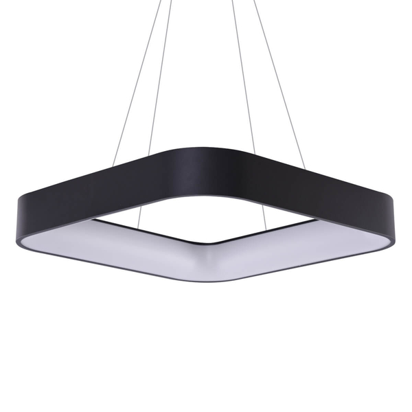 Nowoczesna lampa wisząca Solvent LED 42W wifi czarna