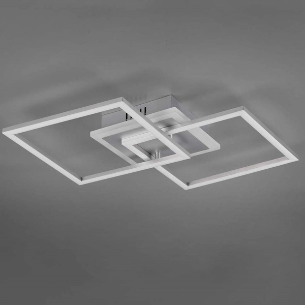 Plafon do sypialni HALIA DL187-62793 plafon LED 25W 3000K srebrny