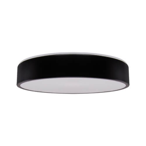 LAMPA sufitowa TOTEM LED C 03926 Ideus okrągła OPRAWA plafon LED 16W 4000K metalowy czarny