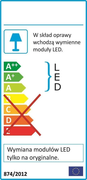 Modernistyczna LAMPA sufitowa Sven 98-66237 Candellux metalowa OPRAWA plafon dekoracyjny LED 24W 3000K z efektem gwiazd biały chrom