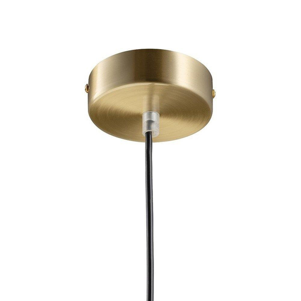 Lampa wisząca okrągła Artdeco ST-MP8872 WHITE Step z włącznikiem biała złota
