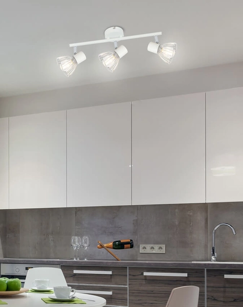 Loftowy plafon kierunkowy Fly 93-61973 nad wyspę biały