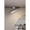 Nasufitowa lampa do salonu Kaito 2320546001 LED 15W 3000K biały