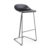 Kuchenny barowy hoker CARO BAR czarny MH-007H-BB metalowy