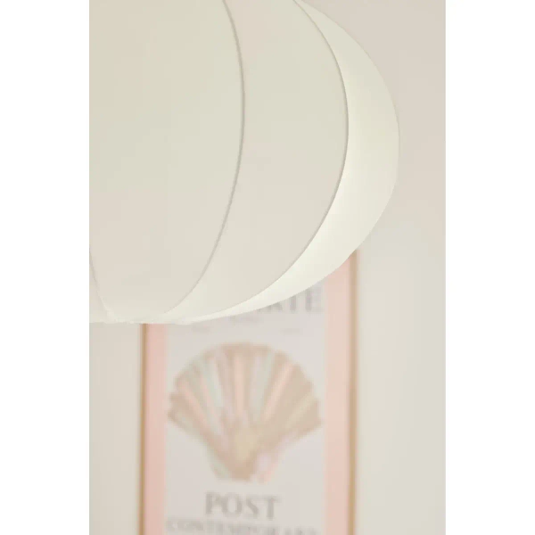 Wisząca lampa nad stół AERON 2312173001 okragła do salonu biały