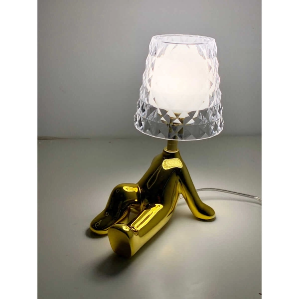 Nocna lampka Hombre CGHOMBRE1 COPEL do sypialni ludzik człowiek złota