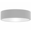Okrągła lampa sufitowa 137623620750 LED 24W do pokoju szara