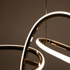 Wisząca lampa LED Cholet MD7361-5A-EGT Zumaline 56W 3000K nad stół złota