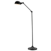Metalowa lampa podłogowa Portland 108586 Markslojd z regulacją czarna