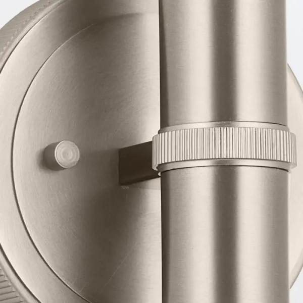 Podwójna lampa ścienna Torche QN-TORCHE-2W-BN LED 3W 3000K IP44 nikiel