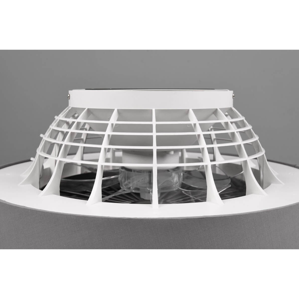 Ledowy plafon z wentylatorem FARSUND R62662111 RL Light 30W 3000-6500K ściemniany szary