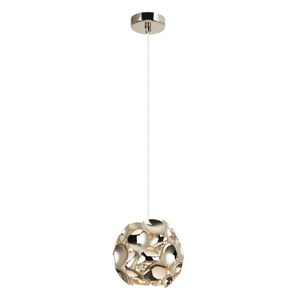 Ozdobna lampa wisząca Carera OR80193 sypialniana złota