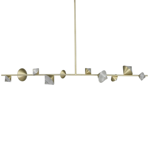 Listwa wisząca Cone ST-10307-130 gold Step LED 99W 3000K metalowa złota