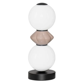 Nocna lampka do sypialni MONRETA LE45239 LED 12W 3000K biała mokka