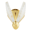 Szklana lampa ścienna Bee ST-W0612-1B LED 7W 3000K metal szkło motyl złota
