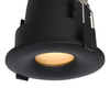 Podtynkowa oprawa Romolo AZ5390 IP65 metalowy spot czarny