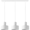 LAMPA wisząca RIF 30905 Sigma metalowa OPRAWA industrialny ZWIS na listwie biały