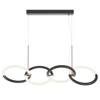 Lampa wisząca Node MOD165PL-L40B3K LED 40W 3000K węzły białe czarne