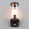 Przyścienna lampa tuba Bonito R21599124 IP44 czujnik brązowy