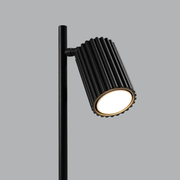 Biurkowa lampa z wtyczką KARBON SL.1586 regulowana tuba czarna