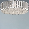 Plafon LAMPA sufitowa PRINCE C0360-05B-F4AC Zumaline okrągła OPRAWA z kryształkami glamour crystal przezroczysta