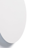 Metalowa lampa ścienna Ring 7640 LED 12W 3000K biała do sypialni