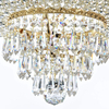 Glamour LAMPA plafon PALACE DIA890-CL-06-G Maytoni sufitowa OPRAWA kryształowa plafoniera pałacowa mosiądz