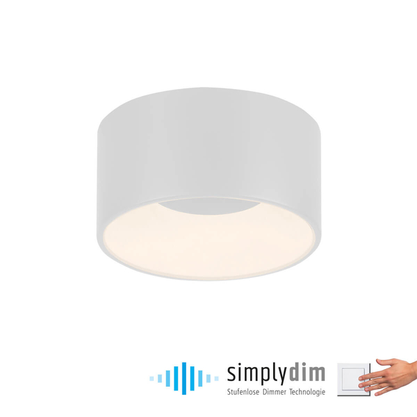 Sufitowa lampa Tanika 14325-16 Just Light LED 13W 3000K tubka biała