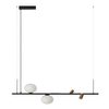 Wisząca lampa TRASIMENO AZ5639 Azzardo LED/G9 10W 3000K biały czarny złoty