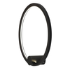 Ledowy kinkiet ścienny Ringa WL0116-S-BK LED 20W 3000-4000K IP44 czarny
