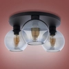 Lampa sufitowa kule Cubus 2776 TK Lighting industrialna szklana przydymiona