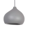 Wisząca lampa salonowa MAURO 41126 nad stół szary