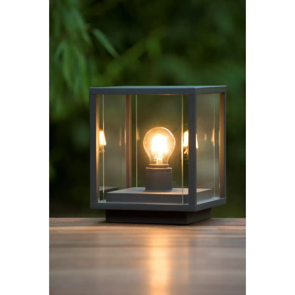 Zewnętrzna lampa stojąca CLAIRE 27883/25/30 Lucide IP54 szklana antracyt
