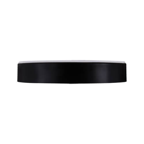LAMPA sufitowa TOTEM LED C 03926 Ideus okrągła OPRAWA plafon LED 16W 4000K metalowy czarny
