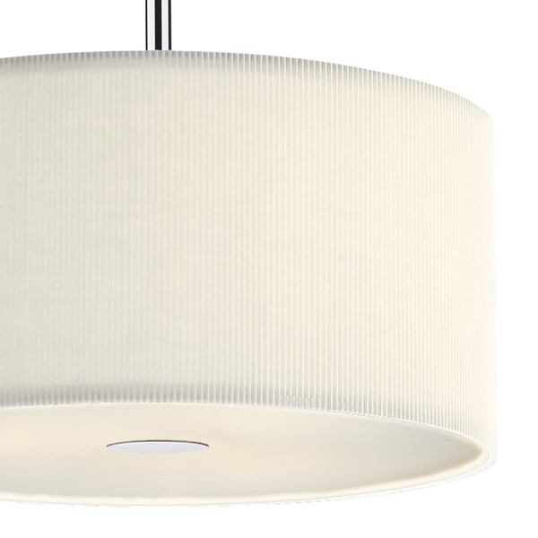Jadalniana lampa wisząca Zaragoza ZAR1033 Dar Lighting srebrna kremowa