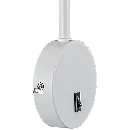 Regulowana LAMPA ścienna EGON 5243 Rabalux metalowy kinkiet do przedpokoju biały